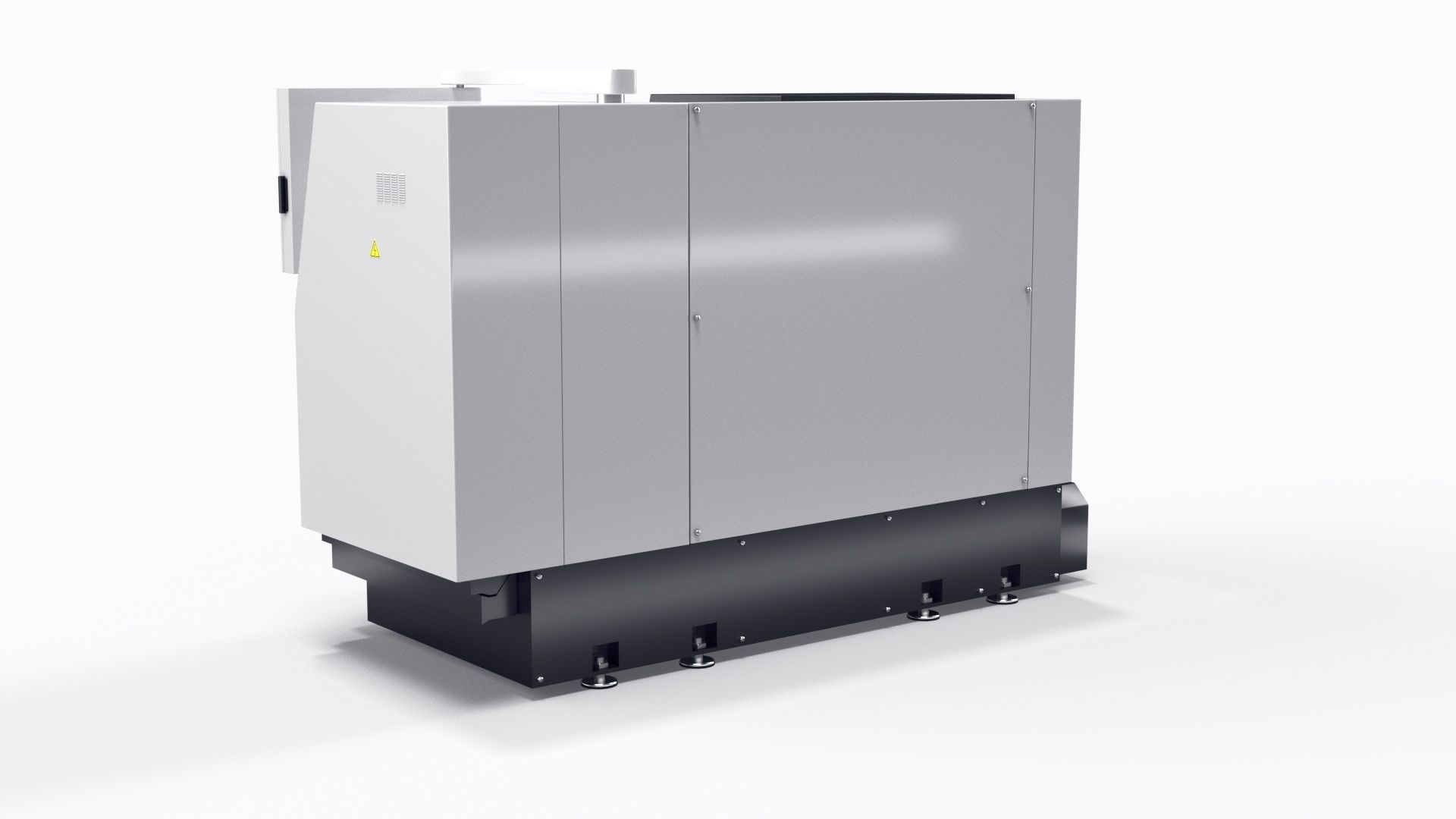 lathe turret machine GOODWAY GS-260MS Koordinate cnc 3D model_7