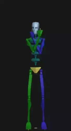 Goalkeeper Center 3 3D model