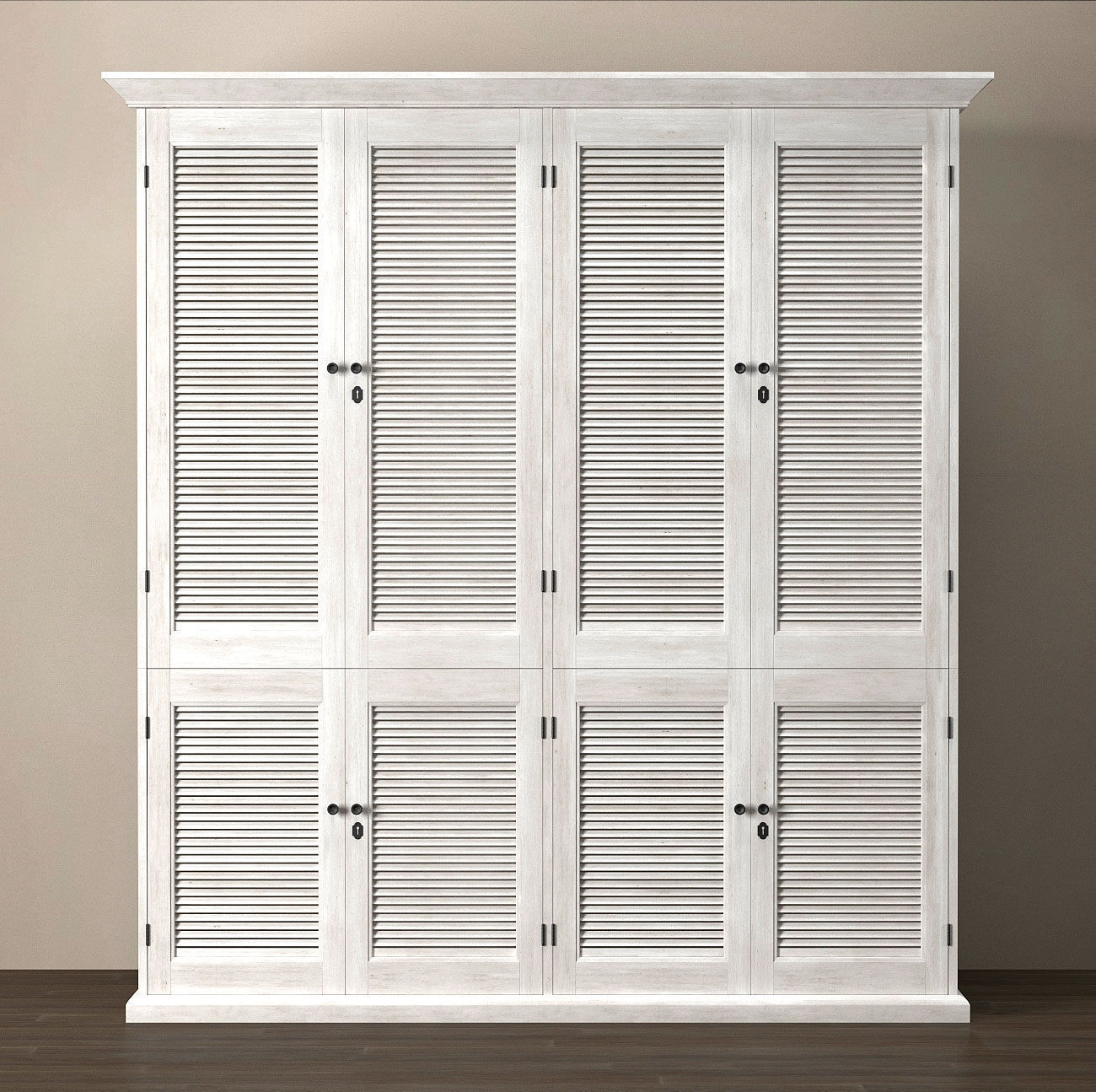 Double Shutter 3D model_2