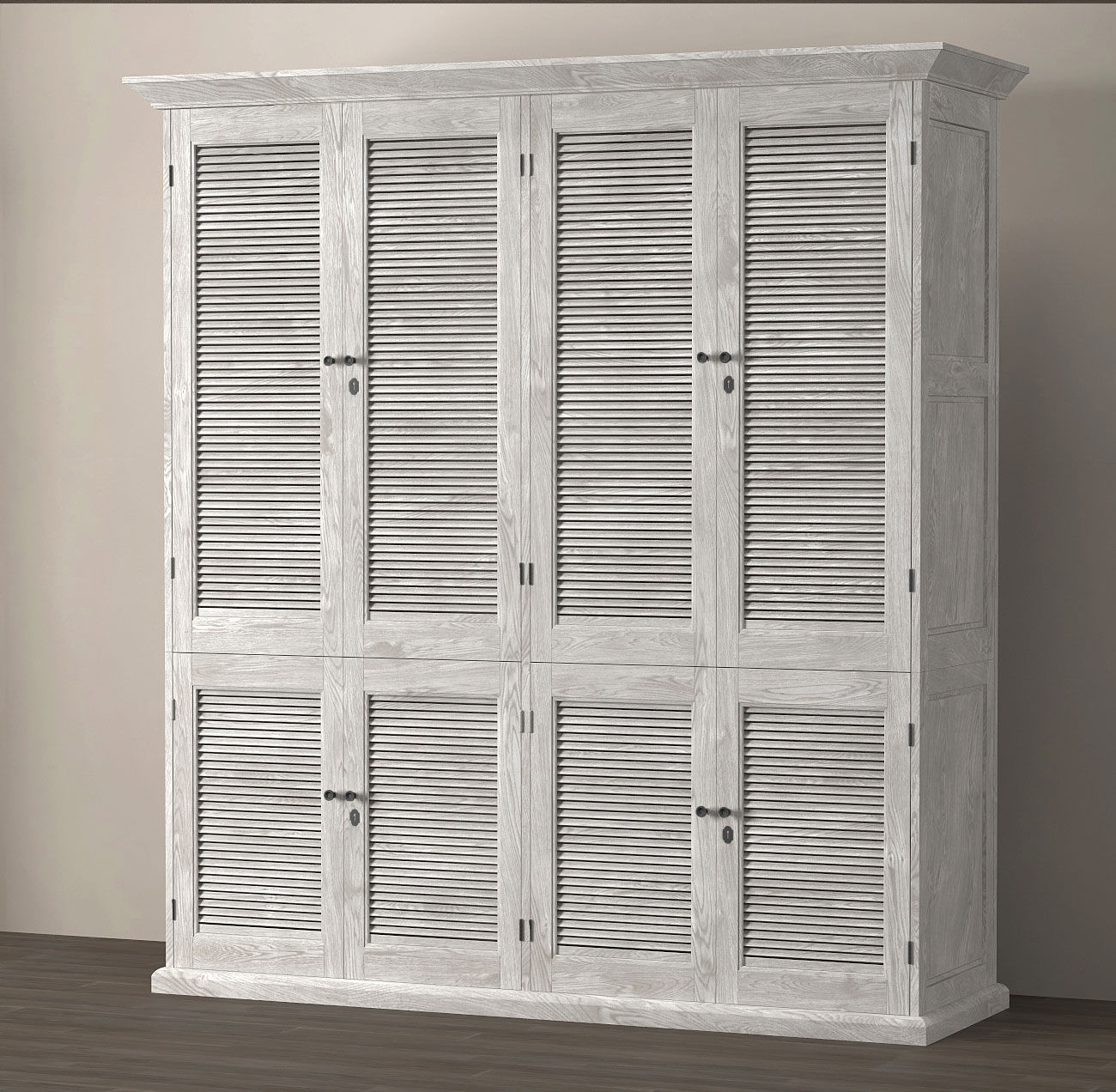 Double Shutter 3D model_7