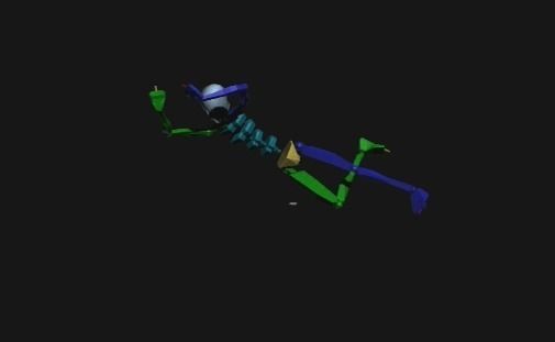 Goalkeeper Diving 7in1 3D Model Collection_15