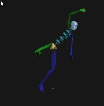 Goalkeeper Diving 7in1 3D Model Collection_14