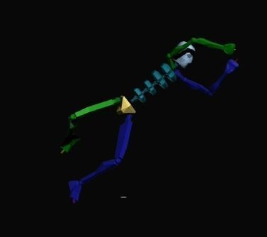 Goalkeeper Diving 7in1 3D Model Collection_12