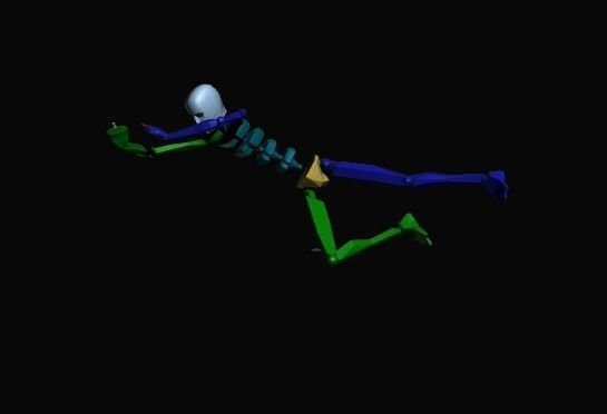 Goalkeeper Diving 7in1 3D Model Collection_11