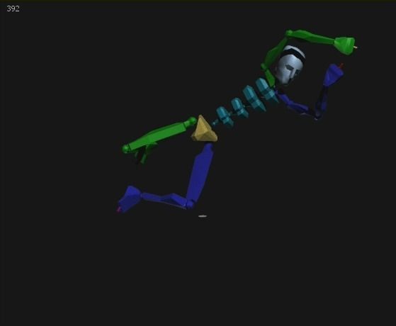Goalkeeper Diving 7in1 3D Model Collection_16