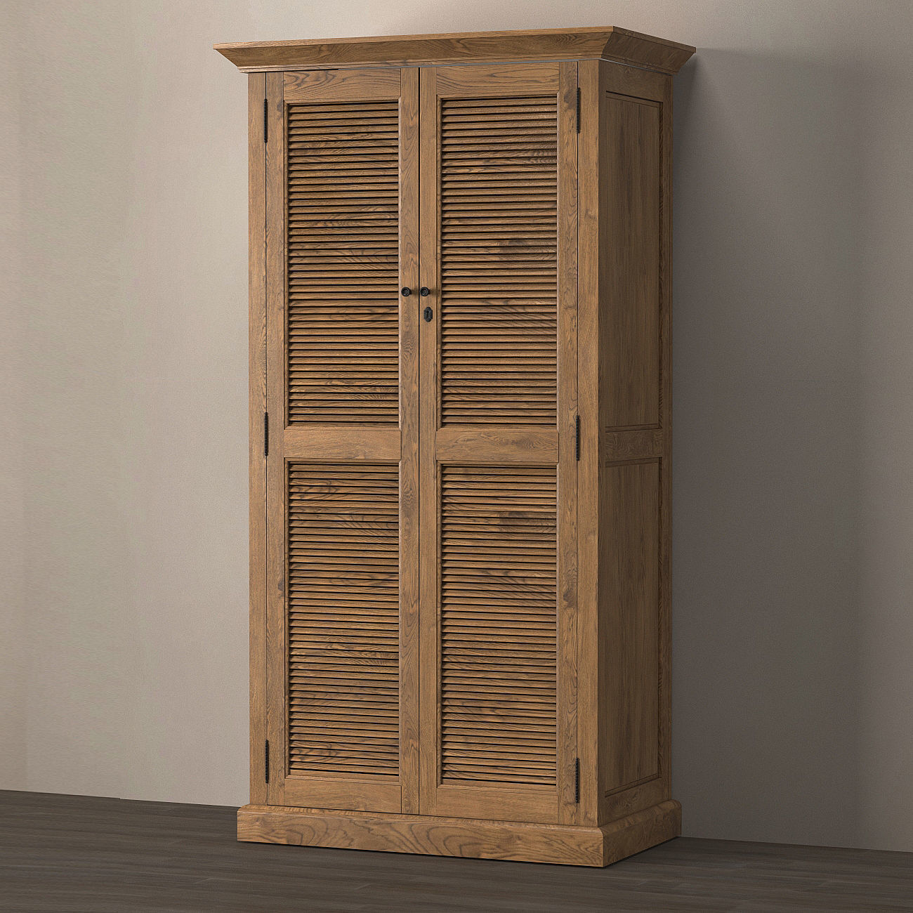 Shutter Cabinet 3D model_1