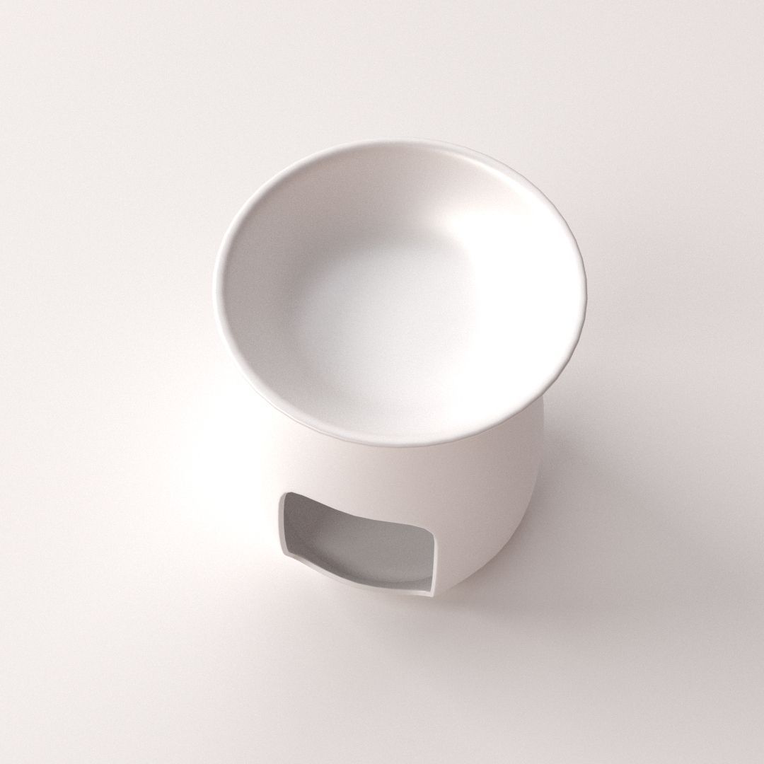 Fragrance Oil Burner 3D model_2
