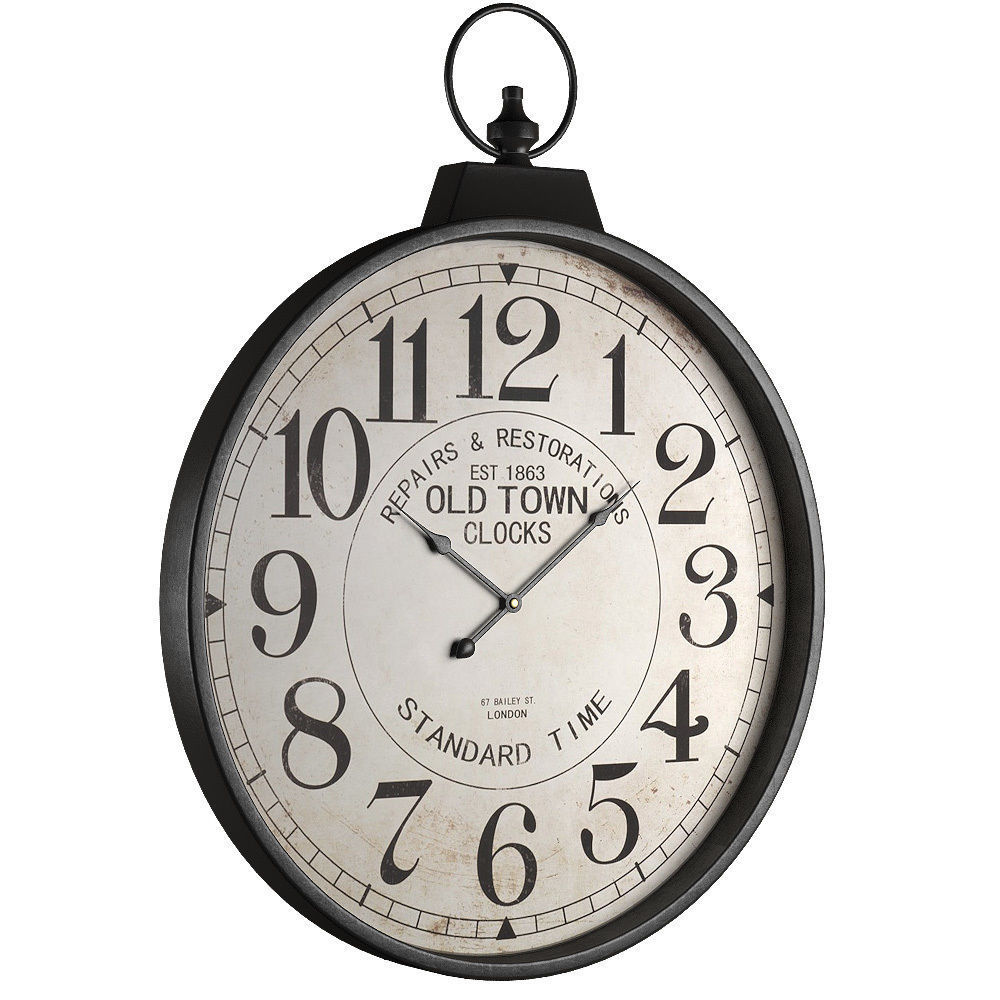 Vintage Clock 3D model_2
