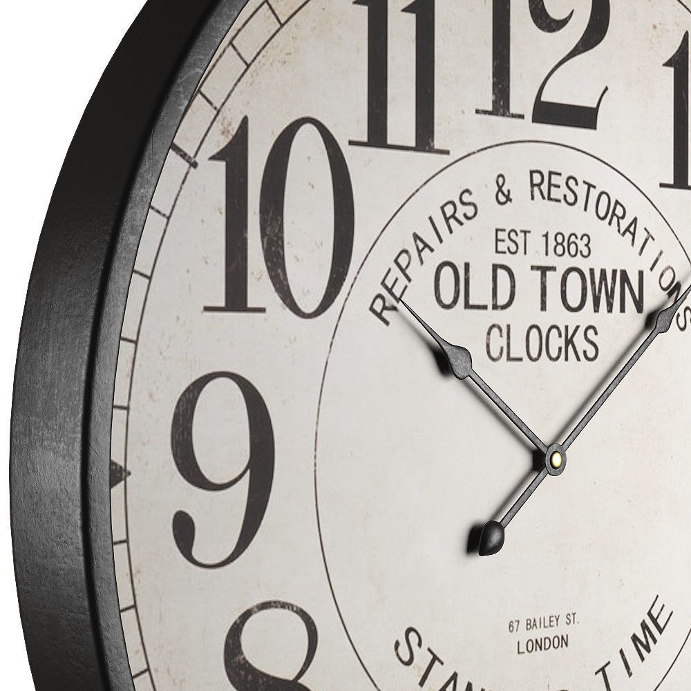 Vintage Clock 3D model_3