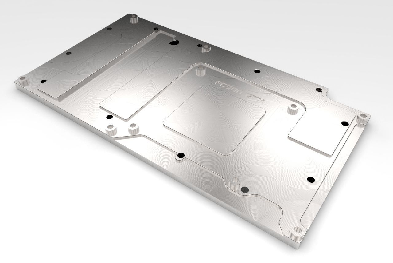 EK GTX 980 Graphics Card Waterblock 3D model_5