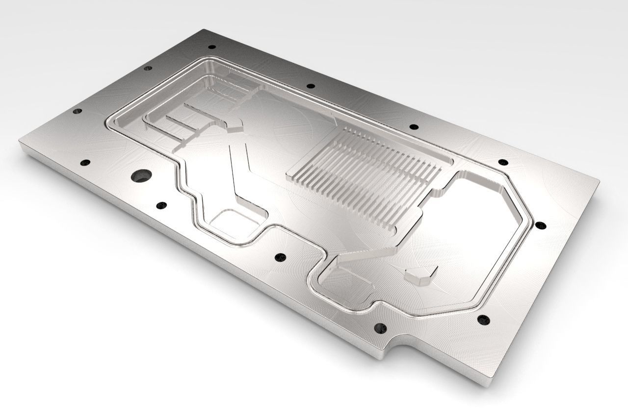 EK GTX 980 Graphics Card Waterblock 3D model_6