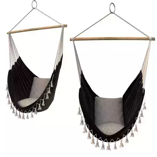 Hammock Provincial Black 3D model