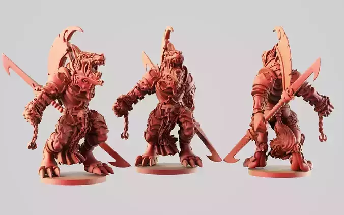 Rha wolfman 3D print model