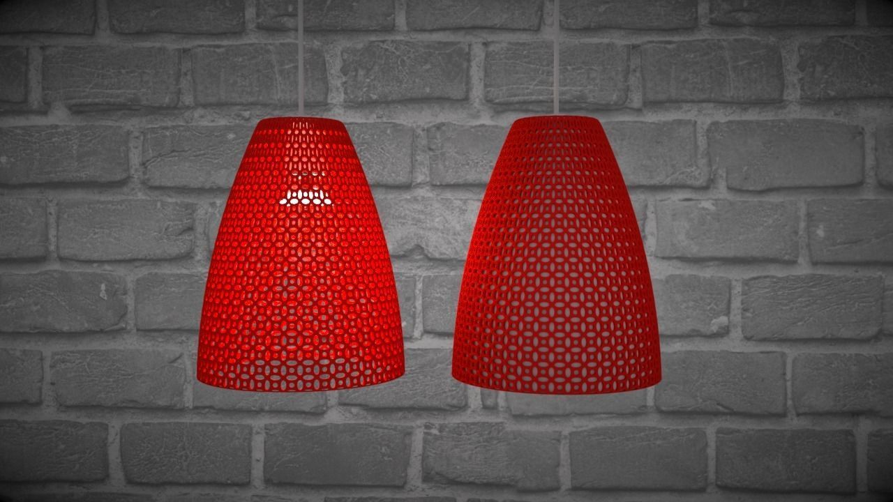 Five Lamps Topology 3D print model_4