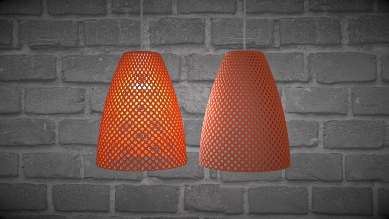 Five Lamps Topology 3D print model_3