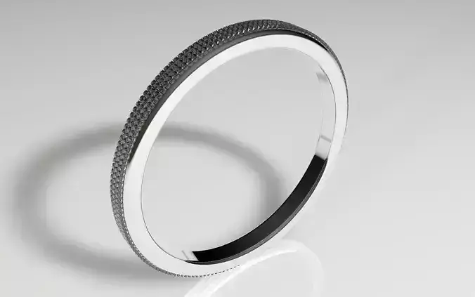 Diamond ring 3D model