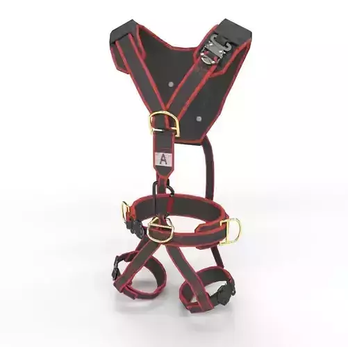 Security Harness Low-poly 3D model