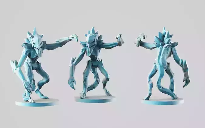 Demon ice 3D print model