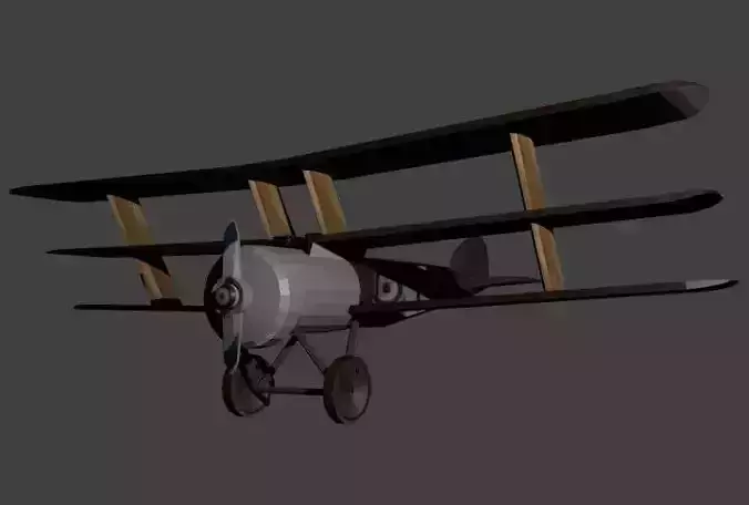 Triplane airplane