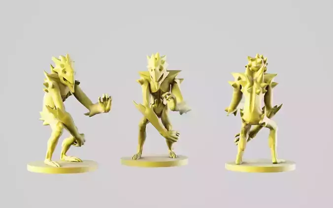 Demon light 3D print model