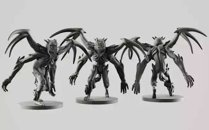 Demon dark 3D print model