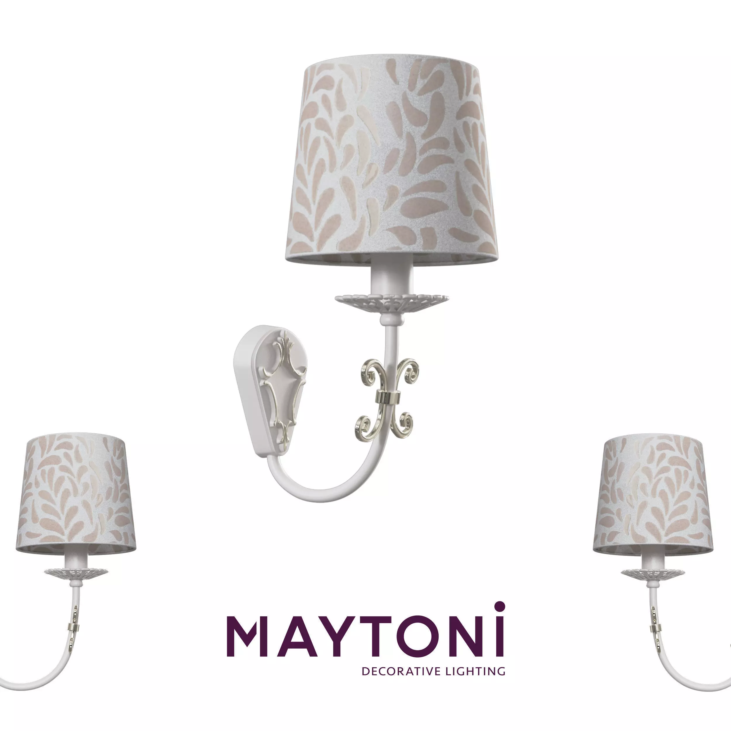 Sconce Emilia ARM737-WL-01-W Maytoni Modern Free 3D model