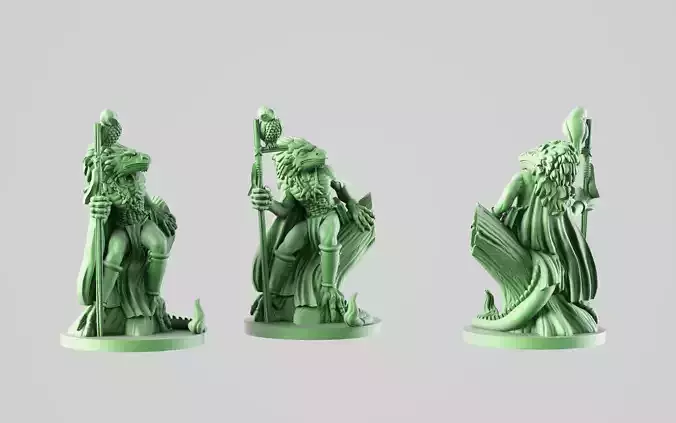 Mgic lizard  3D print model