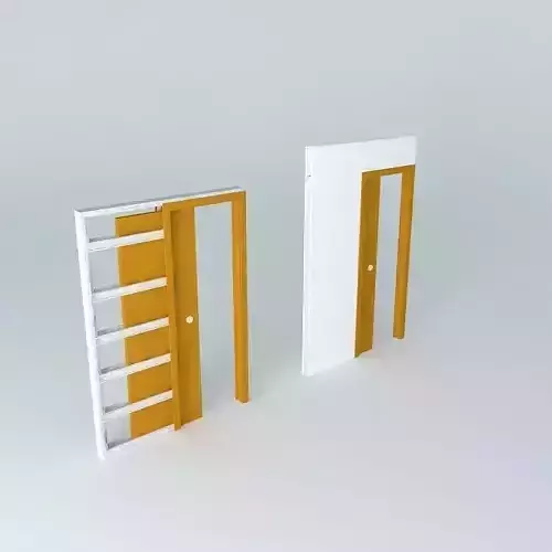 Scrigno sliding door a brick partition wall 70 to 125 or 100