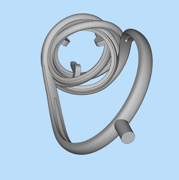 solitaire wedding engagement women ring design 3dm stl 3D print model_22