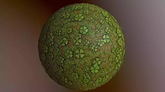 Stylized Clever Grass Texture