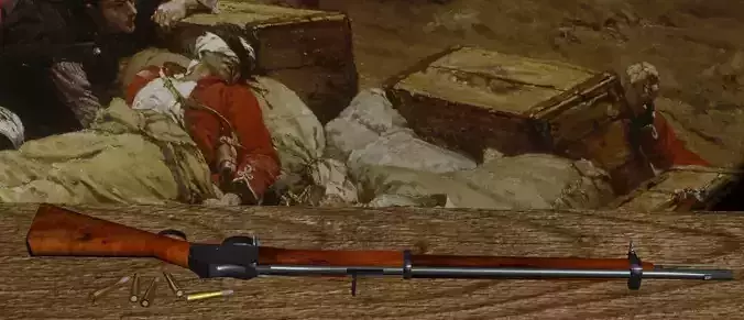 The 45 Martini-Henry Carbine