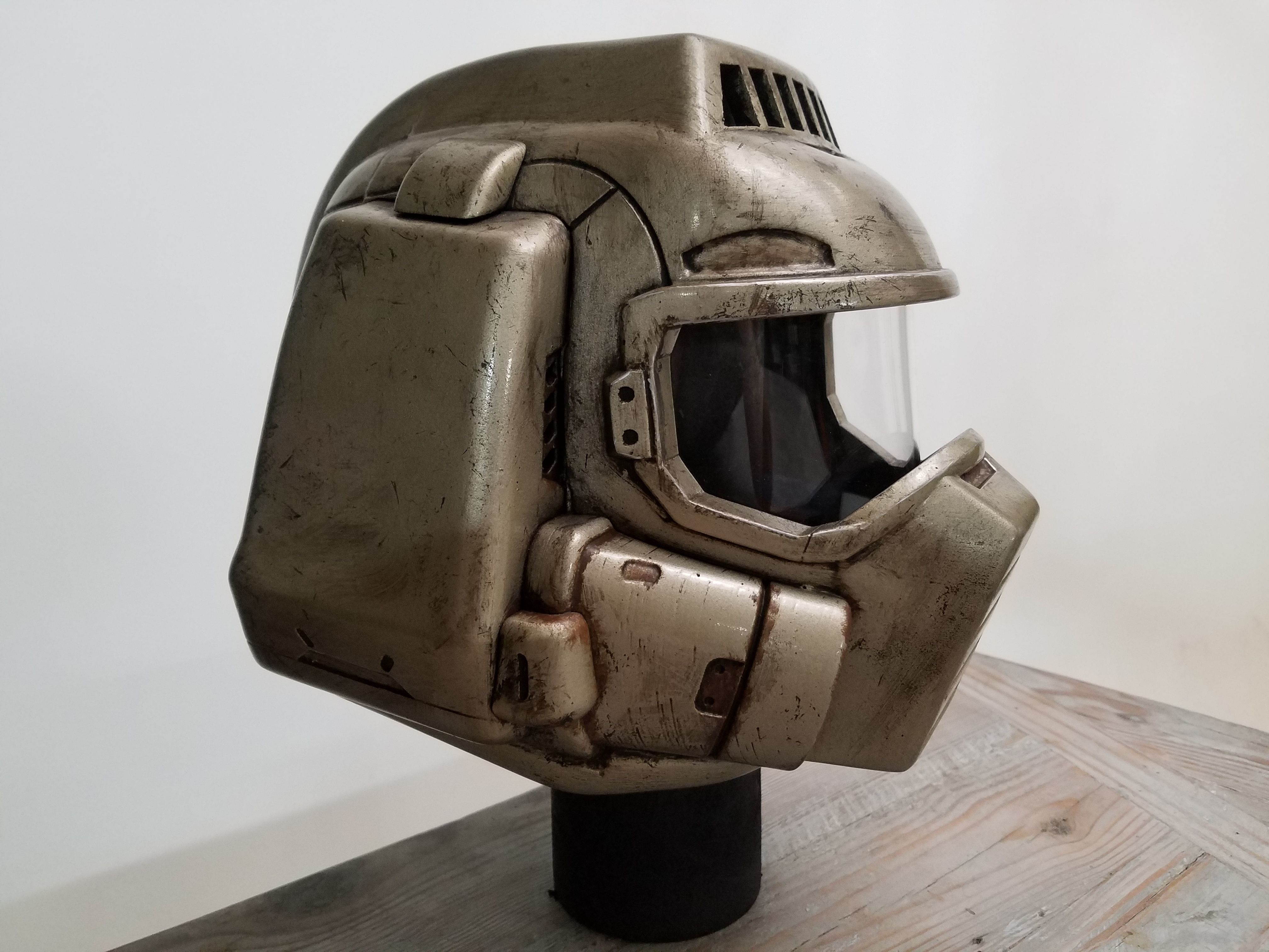 Classic Doom Guy Helmet 3D print model_2