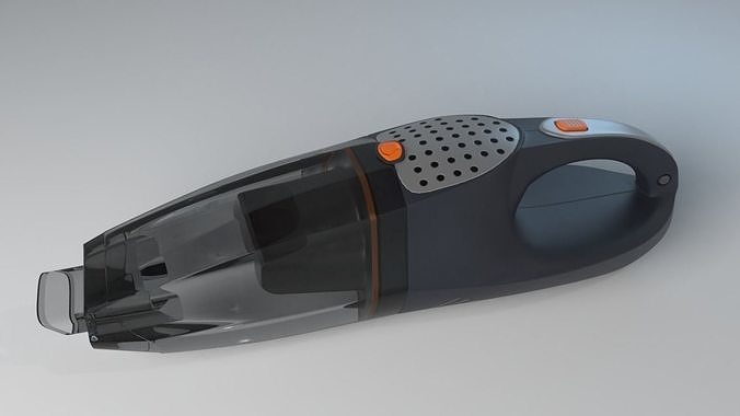 car vacuum cleaner Low-poly 3D model Low-poly 3D model