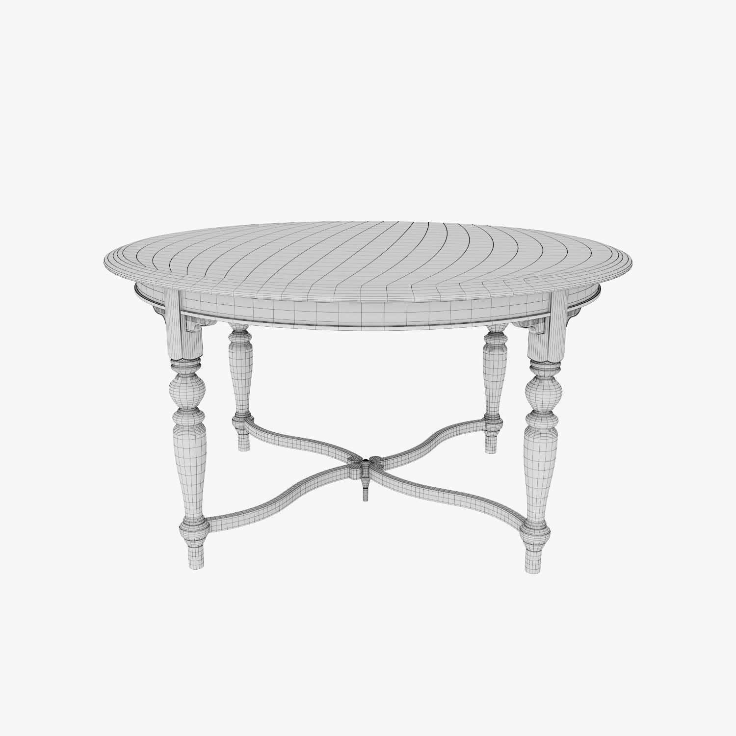 Exterio table 3D model_3
