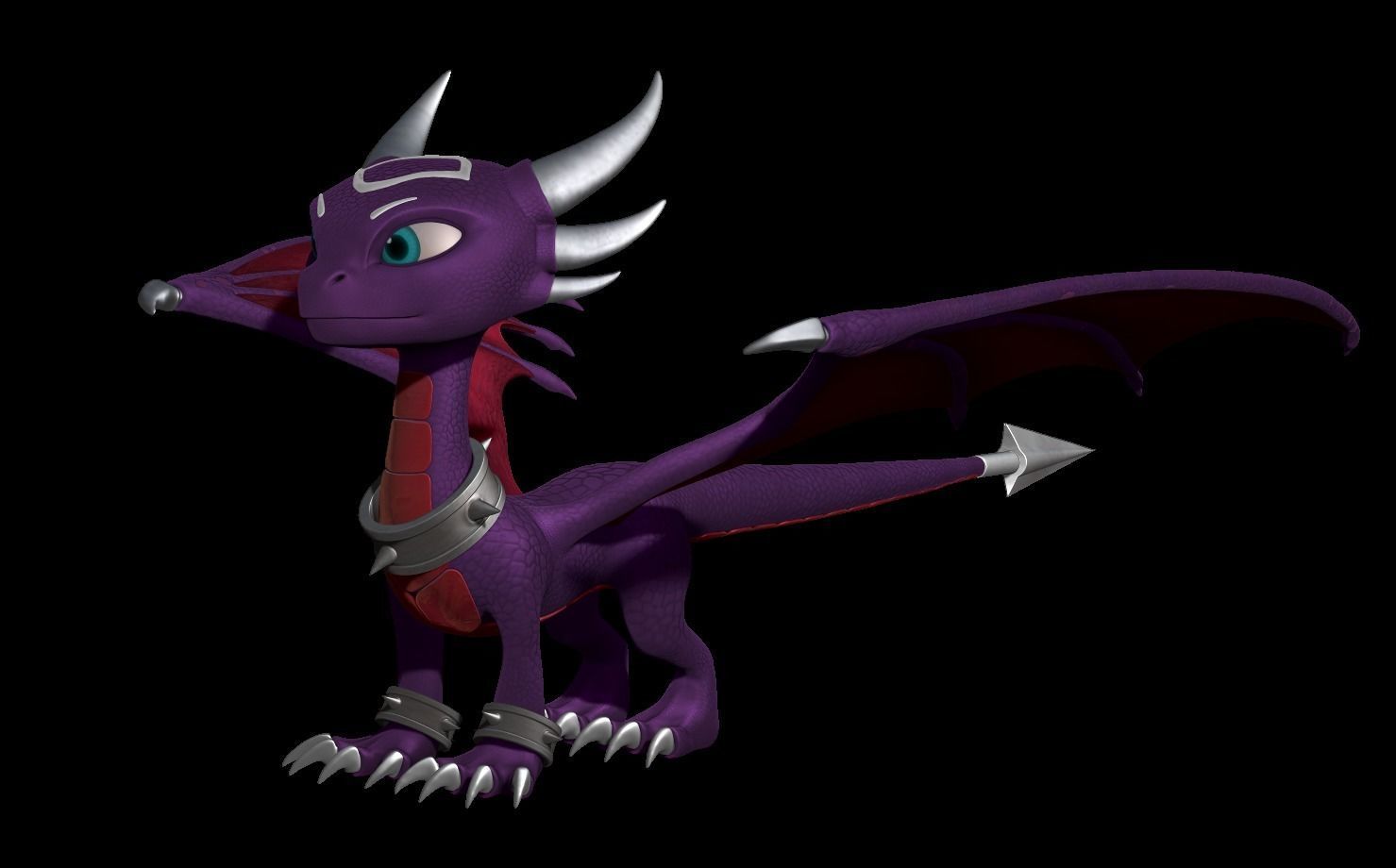Skylanders Academy Cynder model pack 3D model_8