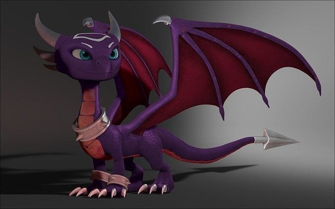 Skylanders Academy Cynder model pack 3D model