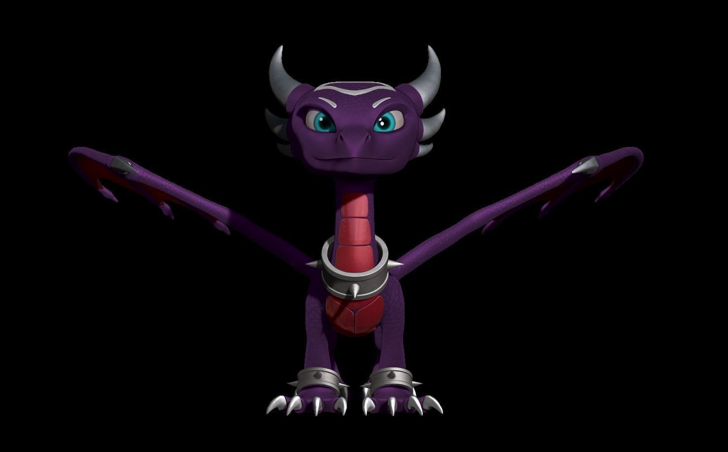 Skylanders Academy Cynder model pack 3D model_9