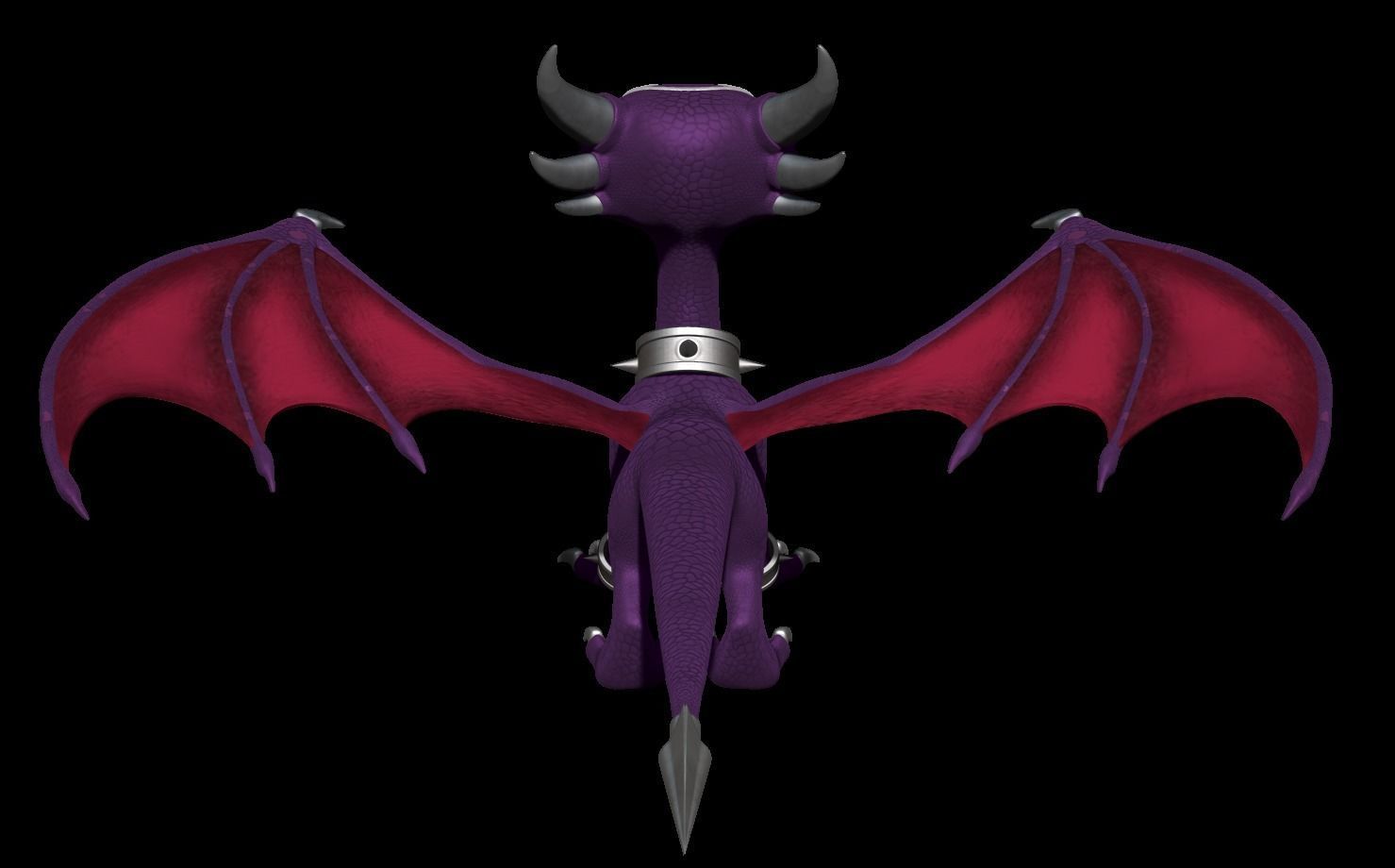 Skylanders Academy Cynder model pack 3D model_11