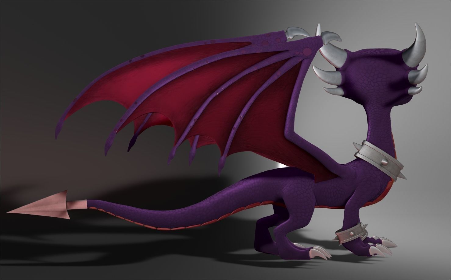 Skylanders Academy Cynder model pack 3D model_2