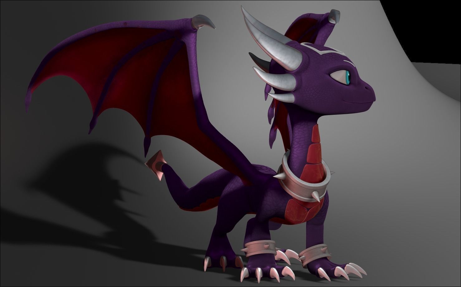 Skylanders Academy Cynder model pack 3D model_1