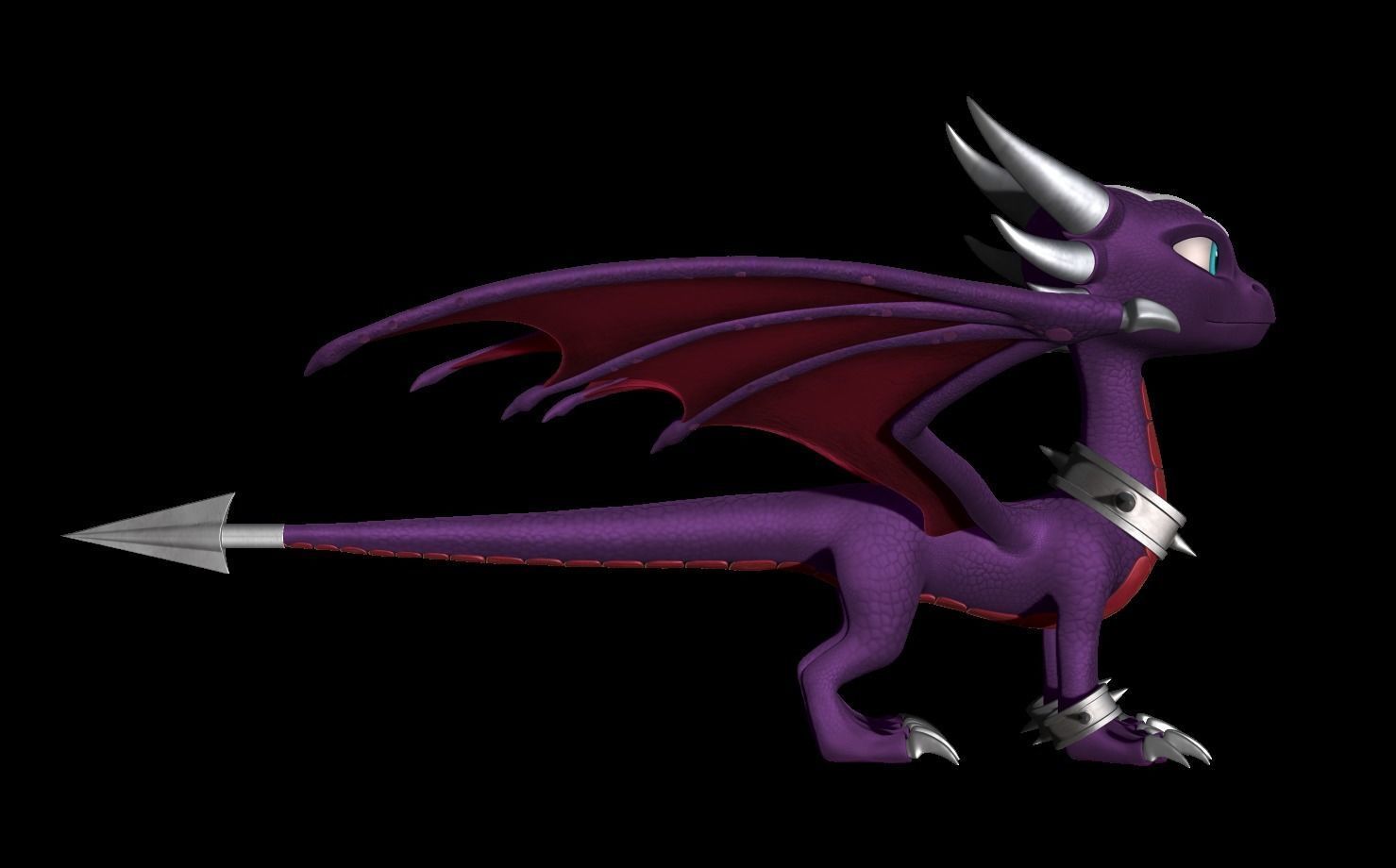 Skylanders Academy Cynder model pack 3D model_10