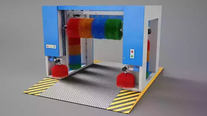 Car Wash 3D model