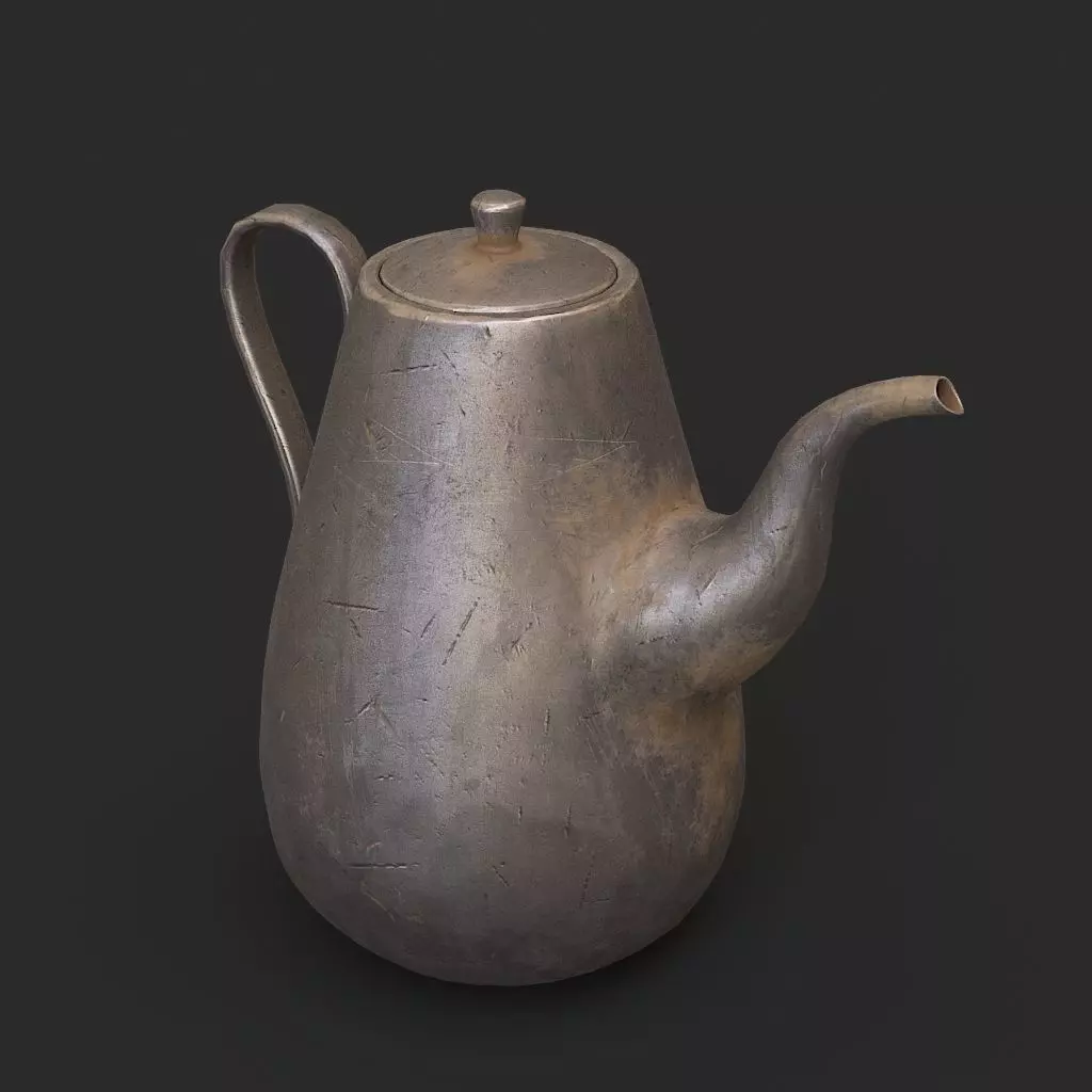 Teapot 3D model_0