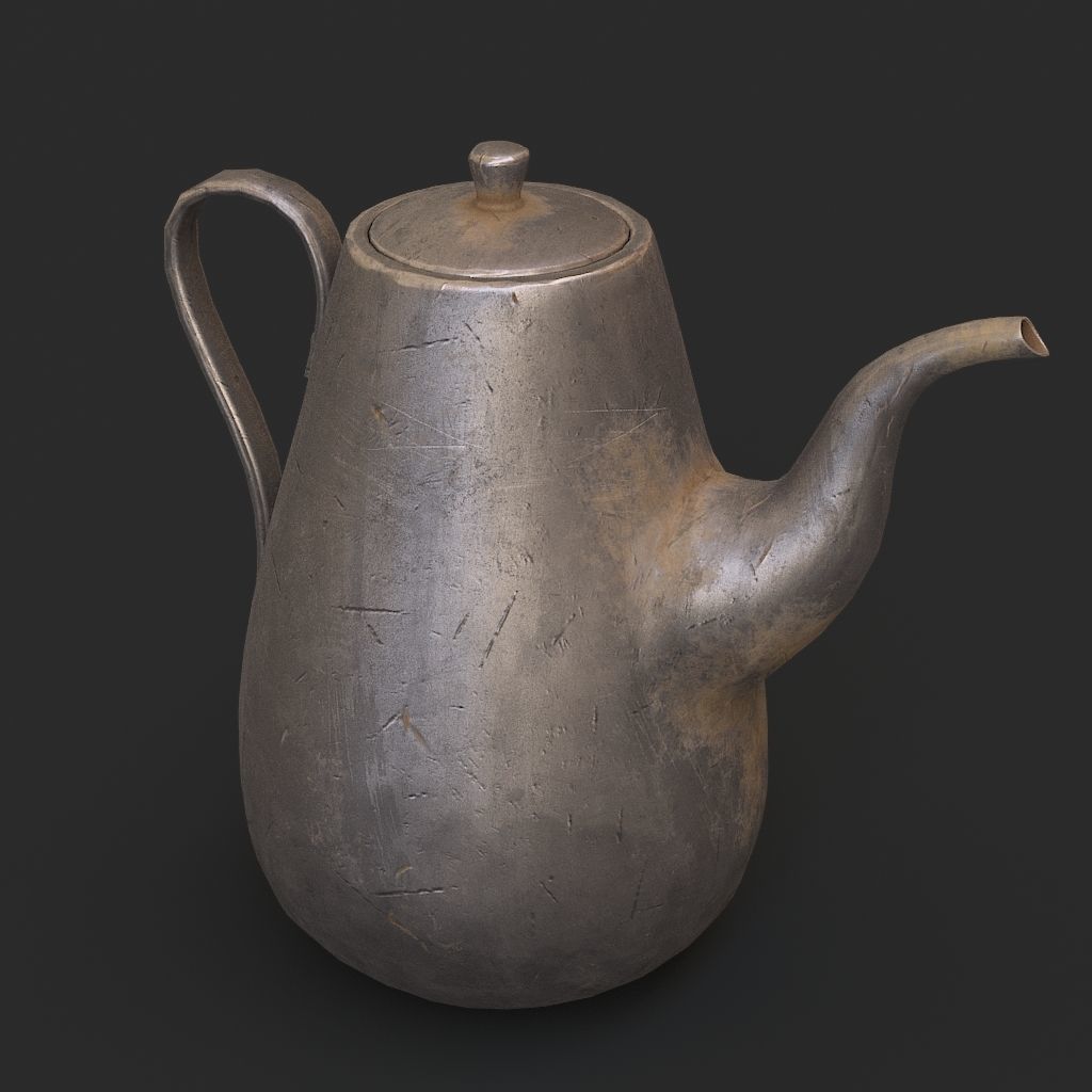 Teapot 3D model_7