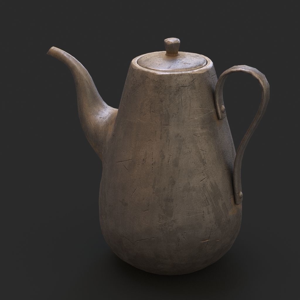 Teapot 3D model_3