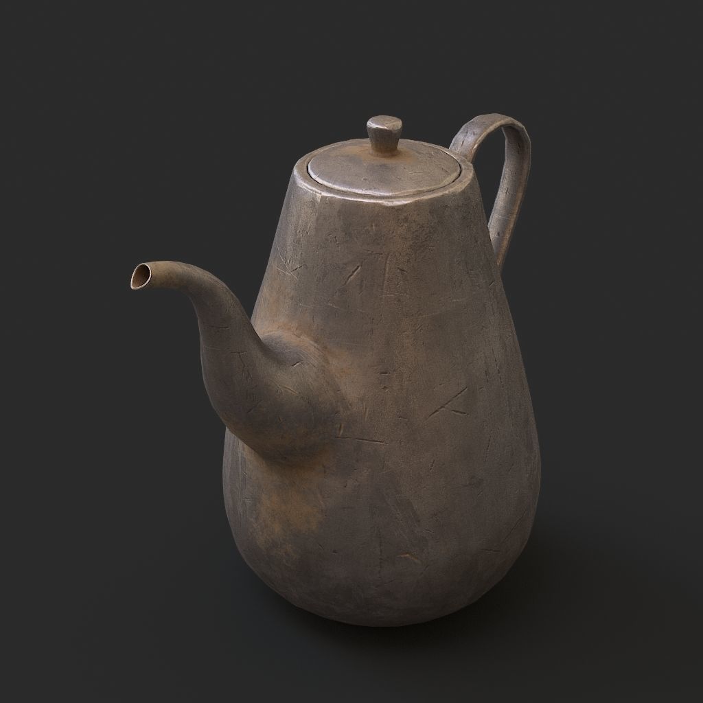 Teapot 3D model_1