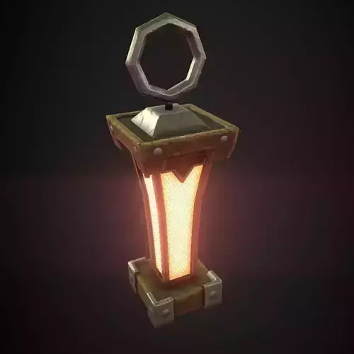 Stylized lamp