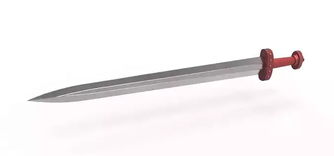 Sword Excalibur from movie Hellboy 2019 3D print model