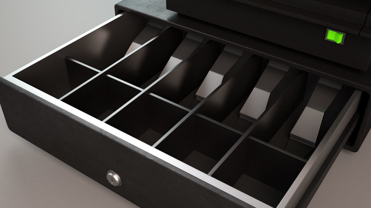 Cash Register 3D model_6