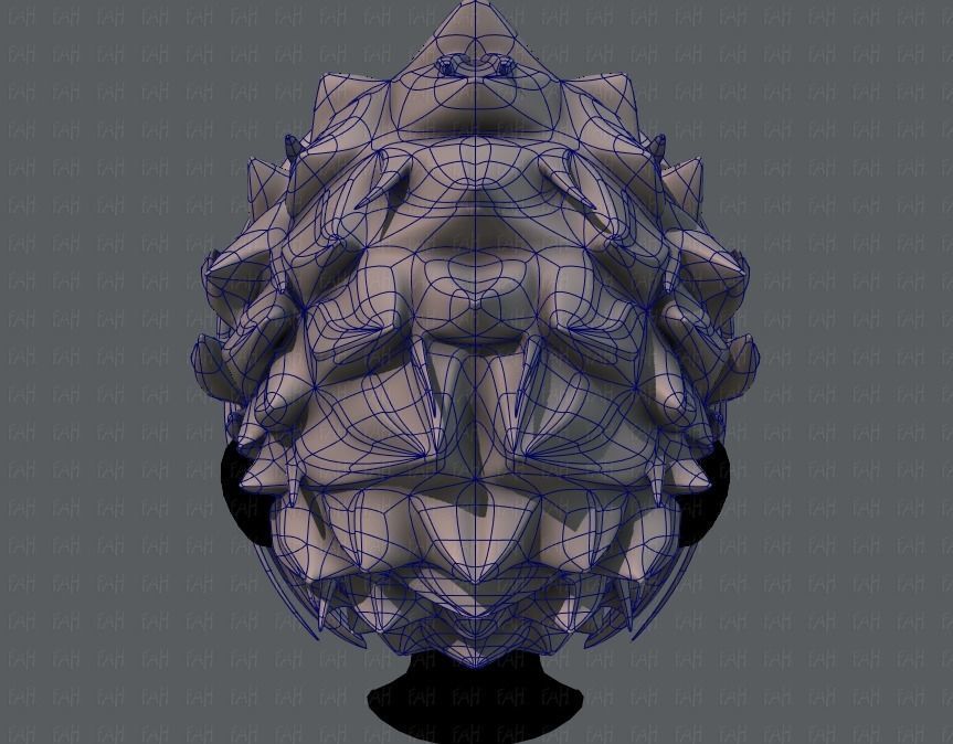 3D Hair style for boy V47 Low-poly 3D model_13